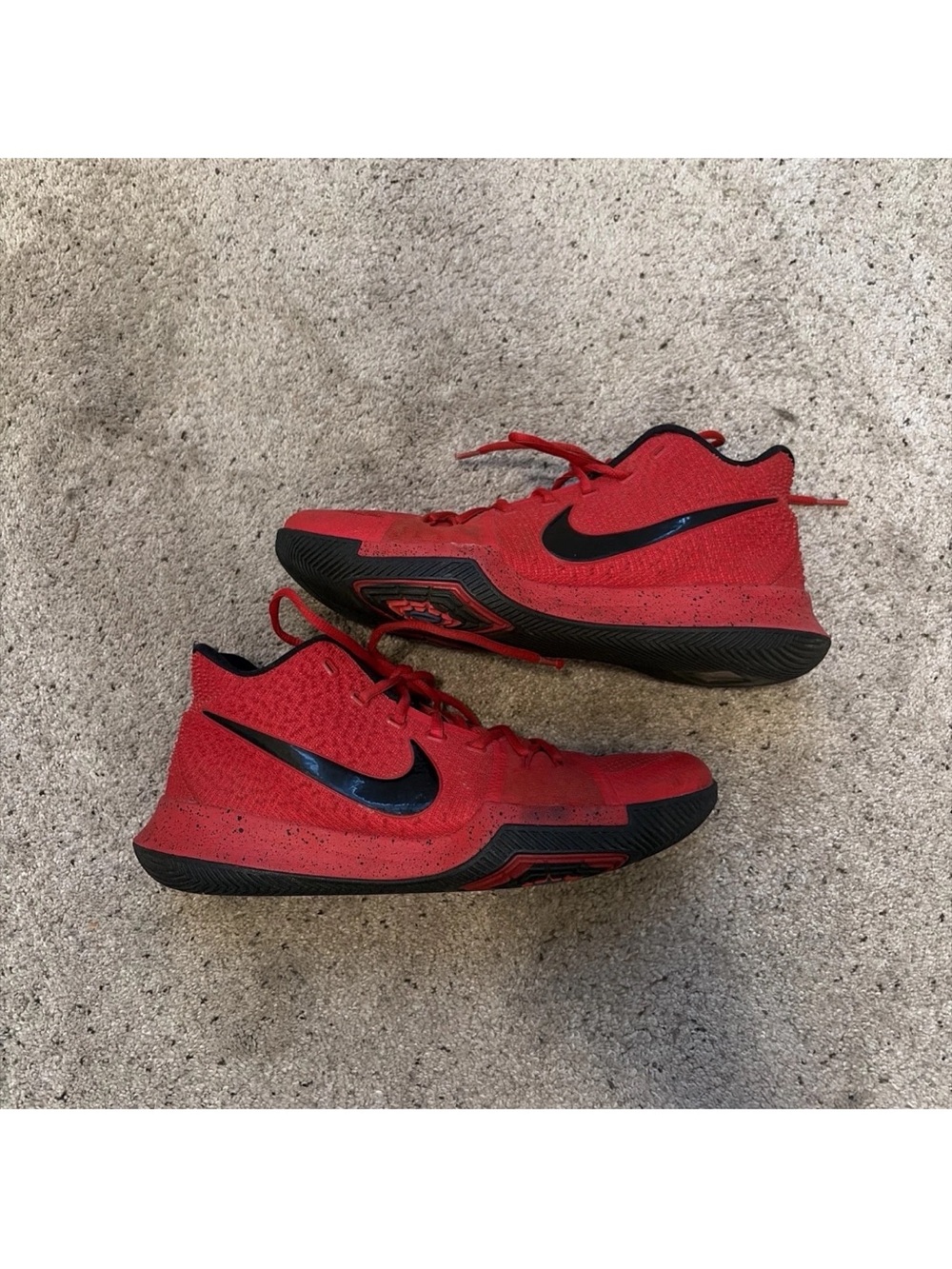 Nike Kyrie 3 red apple 3 point contest men’s shoes size 12